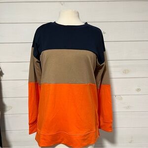 Colorblock Long Sleeve Shirt